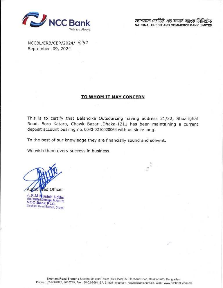 Home Two NCC Bank Solvency Cert 9Sep242 copy